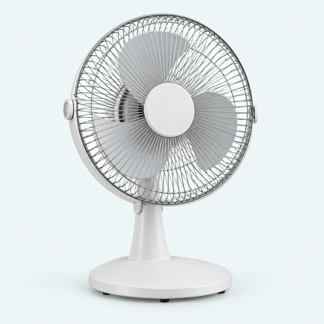 Tilt desk fan